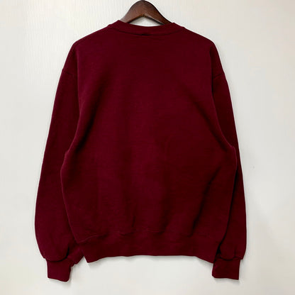 【中古品】【メンズ】 RUSSELL ATHLETIC ラッセルアスレティック COLLEGE OF CHARLESTON SWEATSHIRT スウェットシャツ USA製 三段プリント トレーナー 長袖 トップス 146-250707-as-16-izu サイズ：M カラー：レッド系 万代Net店