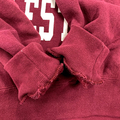 【中古品】【メンズ】 RUSSELL ATHLETIC ラッセルアスレティック COLLEGE OF CHARLESTON SWEATSHIRT スウェットシャツ USA製 三段プリント トレーナー 長袖 トップス 146-250707-as-16-izu サイズ：M カラー：レッド系 万代Net店