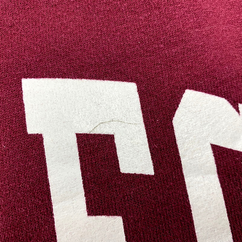 【中古品】【メンズ】 RUSSELL ATHLETIC ラッセルアスレティック COLLEGE OF CHARLESTON SWEATSHIRT スウェットシャツ USA製 三段プリント トレーナー 長袖 トップス 146-250707-as-16-izu サイズ：M カラー：レッド系 万代Net店