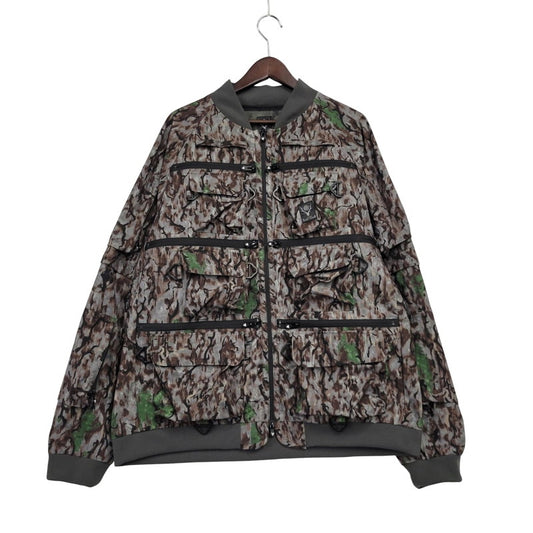 【中古美品】【メンズ】 South2 West8 サウスツーウェストエイト MULTI-POCKET ZIPPED 2WAY JACKET - POLY RIPSTOP / CAMO PT. KP797 マルチポケット 2WAY ジャケット アウター 140-250704-ay-04-izu サイズ：L カラー：マルチ 万代Net店