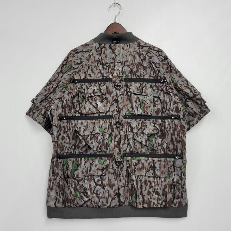 【中古美品】【メンズ】 South2 West8 サウスツーウェストエイト MULTI-POCKET ZIPPED 2WAY JACKET - POLY RIPSTOP / CAMO PT. KP797 マルチポケット 2WAY ジャケット アウター 140-250704-ay-04-izu サイズ：L カラー：マルチ 万代Net店