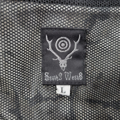 【中古美品】【メンズ】 South2 West8 サウスツーウェストエイト MULTI-POCKET ZIPPED 2WAY JACKET - POLY RIPSTOP / CAMO PT. KP797 マルチポケット 2WAY ジャケット アウター 140-250704-ay-04-izu サイズ：L カラー：マルチ 万代Net店