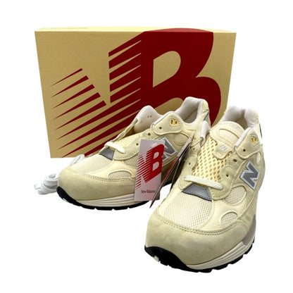 【中古美品】【メンズ】 NEW BALANCE ニューバランス U992MC USA製 992 CALCIUM RAW CASHEW スニーカー 靴 カルシウム ローカシュー 162-250704-rk-13-izu サイズ：28.5cm カラー：クリーム 万代Net店