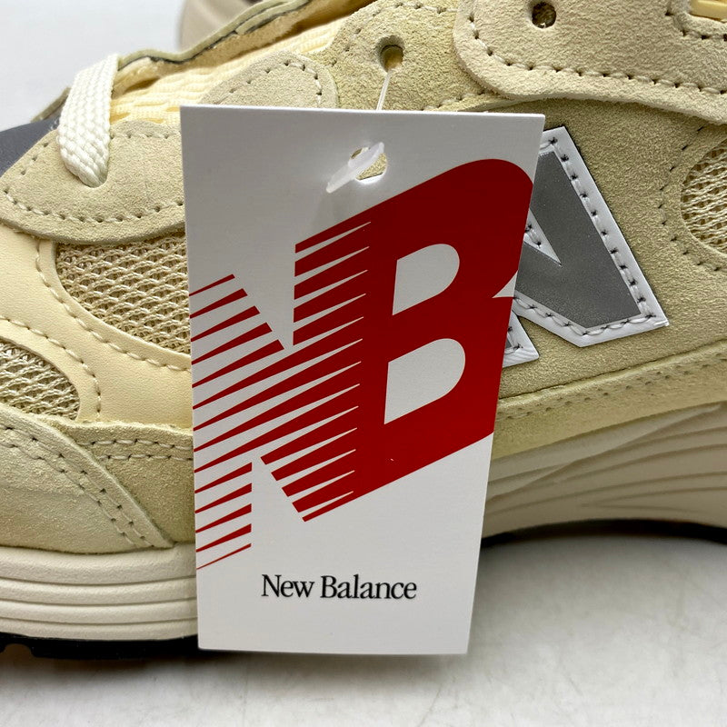 【中古美品】【メンズ】 NEW BALANCE ニューバランス U992MC USA製 992 CALCIUM RAW CASHEW スニーカー 靴 カルシウム ローカシュー 162-250704-rk-13-izu サイズ：28.5cm カラー：クリーム 万代Net店