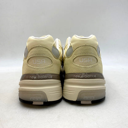 【中古美品】【メンズ】 NEW BALANCE ニューバランス U992MC USA製 992 CALCIUM RAW CASHEW スニーカー 靴 カルシウム ローカシュー 162-250704-rk-13-izu サイズ：28.5cm カラー：クリーム 万代Net店