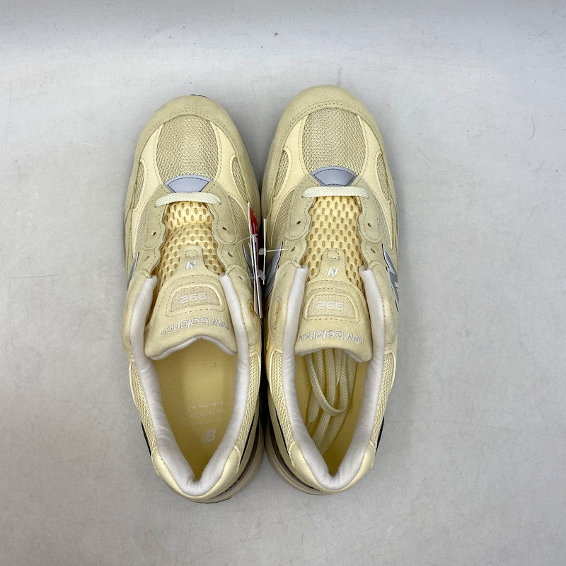 【中古美品】【メンズ】 NEW BALANCE ニューバランス U992MC USA製 992 CALCIUM RAW CASHEW スニーカー 靴 カルシウム ローカシュー 162-250704-rk-13-izu サイズ：28.5cm カラー：クリーム 万代Net店