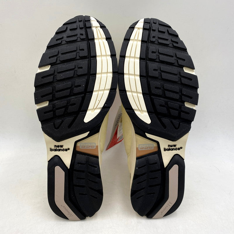 【中古美品】【メンズ】 NEW BALANCE ニューバランス U992MC USA製 992 CALCIUM RAW CASHEW スニーカー 靴 カルシウム ローカシュー 162-250704-rk-13-izu サイズ：28.5cm カラー：クリーム 万代Net店