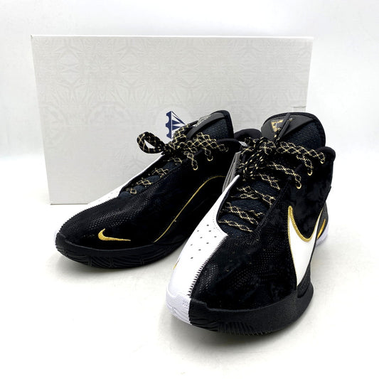 【中古美品】【メンズ】 NIKE ナイキ HV8453-100 LEBRON レブロン 22 スニーカー 靴 ハイカット 160-250704-rk-16-izu サイズ：28.5cm カラー：ホワイト×ブラック×ゴールド 万代Net店