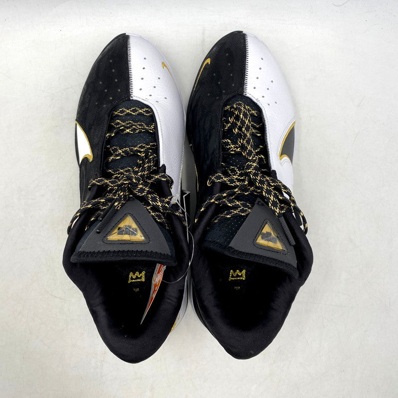 【中古美品】【メンズ】 NIKE ナイキ HV8453-100 LEBRON レブロン 22 スニーカー 靴 ハイカット 160-250704-rk-16-izu サイズ：28.5cm カラー：ホワイト×ブラック×ゴールド 万代Net店