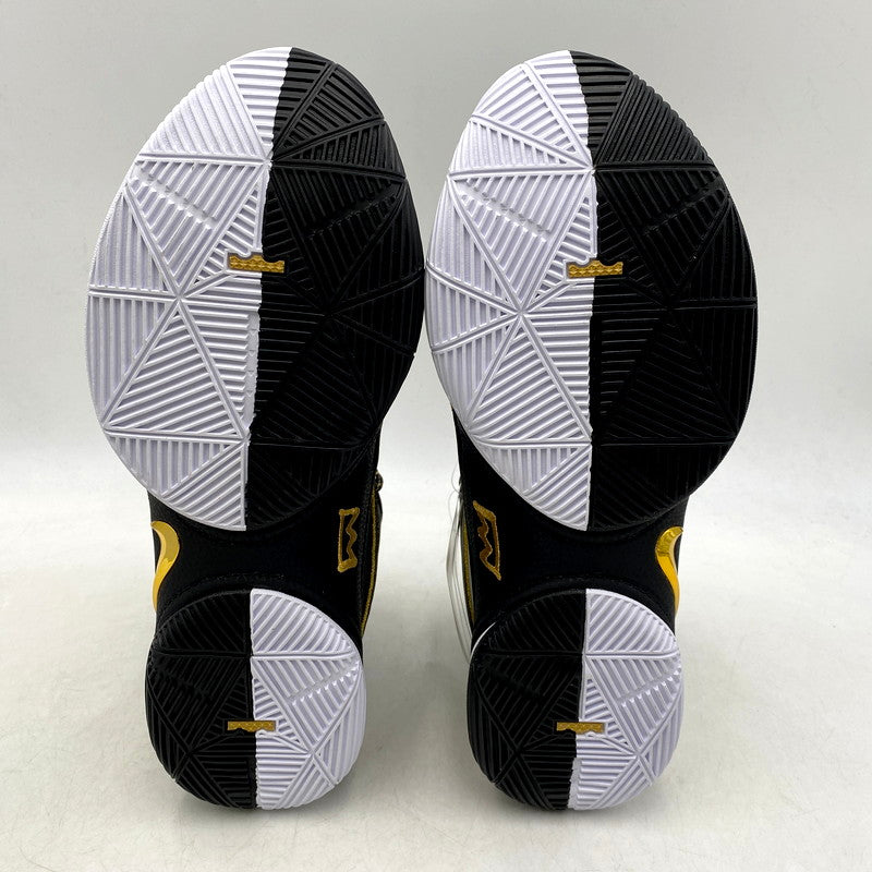 【中古美品】【メンズ】 NIKE ナイキ HV8453-100 LEBRON レブロン 22 スニーカー 靴 ハイカット 160-250704-rk-16-izu サイズ：28.5cm カラー：ホワイト×ブラック×ゴールド 万代Net店