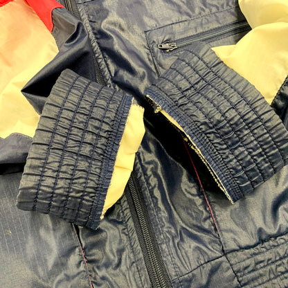 【中古品】【メンズ】 adidas アディダス NYLON JACKET ナイロンジャケット フィリピン製 アウター 146-250708-as-20-izu サイズ：L カラー：ネイビー 万代Net店