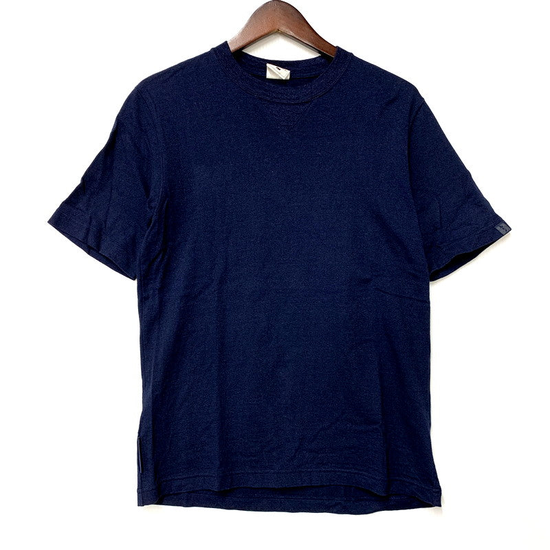 【中古品】【メンズ】 SS T-SHIRT ショートスリーブ Tシャツ 半袖 トップス 140-250707-as-33-izu サイズ：S カラー：ネイビー 万代Net店