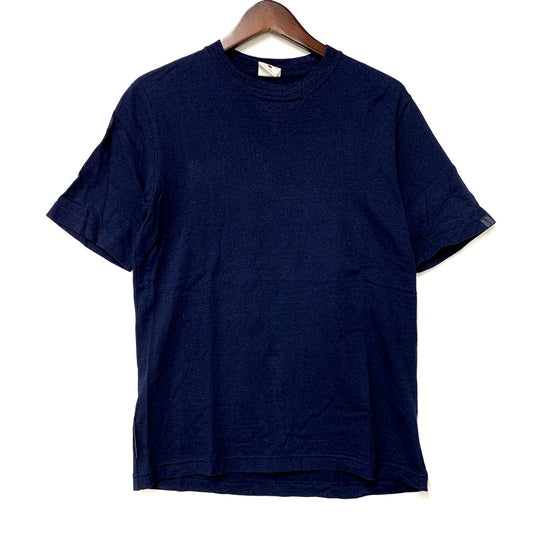 【中古品】【メンズ】 SS T-SHIRT ショートスリーブ Tシャツ 半袖 トップス 140-250707-as-33-izu サイズ：S カラー：ネイビー 万代Net店
