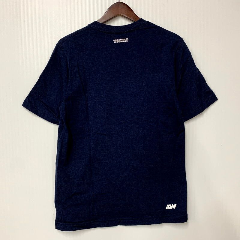 【中古品】【メンズ】 SS T-SHIRT ショートスリーブ Tシャツ 半袖 トップス 140-250707-as-33-izu サイズ：S カラー：ネイビー 万代Net店