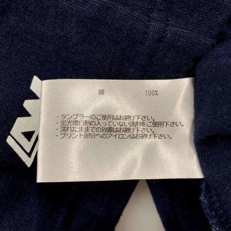 【中古品】【メンズ】 SS T-SHIRT ショートスリーブ Tシャツ 半袖 トップス 140-250707-as-33-izu サイズ：S カラー：ネイビー 万代Net店