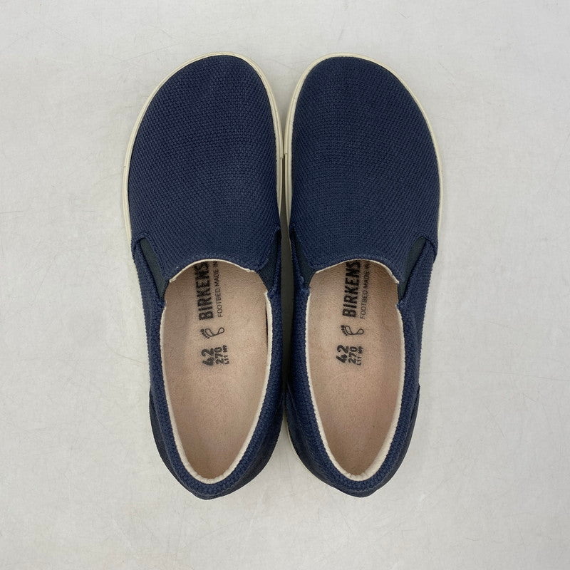 【中古品】【メンズ】 BIRKENSTOCK ビルケンシュトック 1120 01 OSWEGO オスウェゴ 靴 スニーカー スリッポン シューズ 164-250708-ma-22-izu サイズ：27cm カラー：NAVY 万代Net店