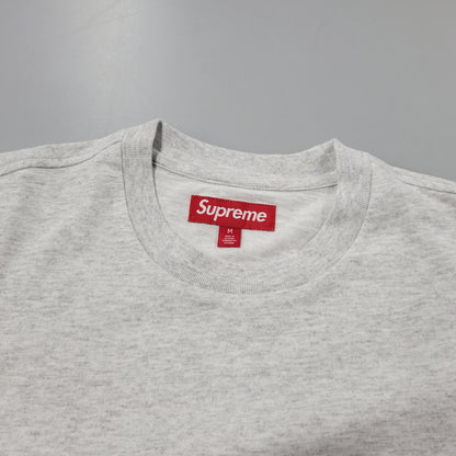 【中古美品】【メンズ】 Supreme シュプリーム S/S POCKET TEE ショートスリーブ ポケット Tシャツ 半袖 トップス 149-250714-as-31-izu サイズ：M カラー：グレー 万代Net店