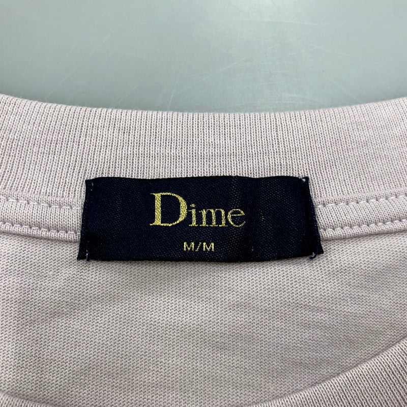 【中古美品】【メンズ】 DIME ダイム CLASSIC SMALL LOGO T-SHIRT クラシック スモールロゴ Tシャツ 半袖 トップス 142-250708-as-21-izu サイズ：M カラー：DUSTY PINK 万代Net店