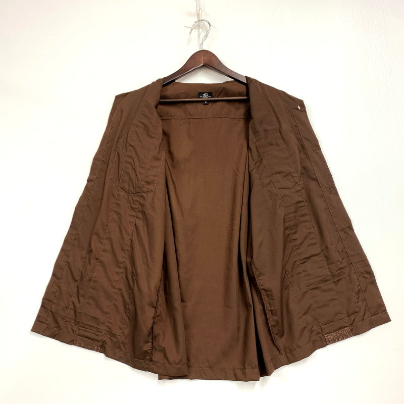 【中古美品】【メンズ】 HARD LUCK ハードラック GUAYABERA SHIRT グアヤベラシャツ キューバシャツ 半袖 トップス 142-250705-ma-02-izu サイズ：M カラー：BROWN 万代Net店