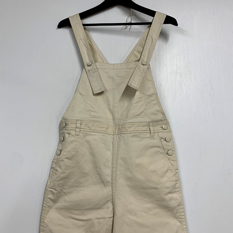 【中古品】【レディース】 BED&BREAKFAST ベッドアンドブレックファスト SATIN STRETCH OVERALL 8069200030 サテン ストレッチ オーバーオール 168-250710-as-13-izu サイズ：S カラー：ベージュ系 万代Net店