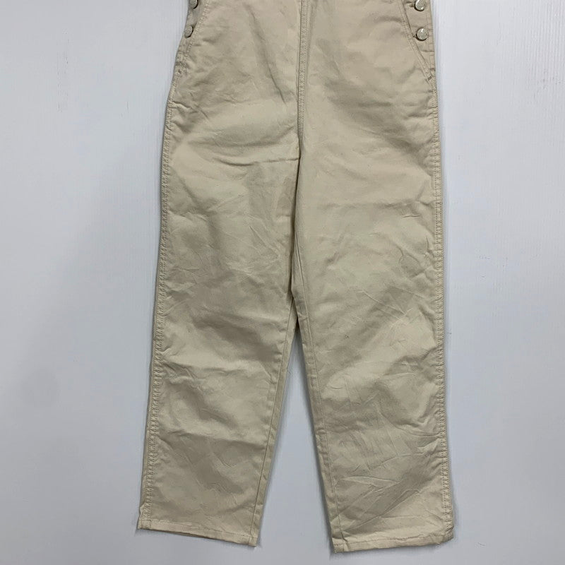 【中古品】【レディース】 BED&BREAKFAST ベッドアンドブレックファスト SATIN STRETCH OVERALL 8069200030 サテン ストレッチ オーバーオール 168-250710-as-13-izu サイズ：S カラー：ベージュ系 万代Net店