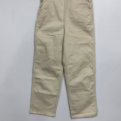 【中古品】【レディース】 BED&BREAKFAST ベッドアンドブレックファスト SATIN STRETCH OVERALL 8069200030 サテン ストレッチ オーバーオール 168-250710-as-13-izu サイズ：S カラー：ベージュ系 万代Net店