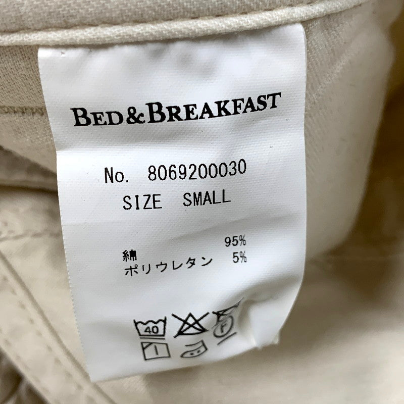 【中古品】【レディース】 BED&BREAKFAST ベッドアンドブレックファスト SATIN STRETCH OVERALL 8069200030 サテン ストレッチ オーバーオール 168-250710-as-13-izu サイズ：S カラー：ベージュ系 万代Net店