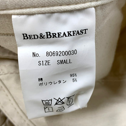 【中古品】【レディース】 BED&BREAKFAST ベッドアンドブレックファスト SATIN STRETCH OVERALL 8069200030 サテン ストレッチ オーバーオール 168-250710-as-13-izu サイズ：S カラー：ベージュ系 万代Net店