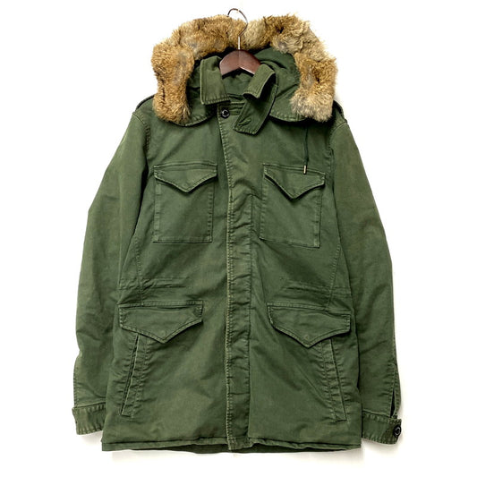 【中古品】【メンズ】 1piu1uguale3 ウノピュウノウグァーレトレ × LEON レオン M-43 JACKET MRB052 ジャケット アウター 140-250706-as-14-izu サイズ：VI カラー：グリーン 万代Net店