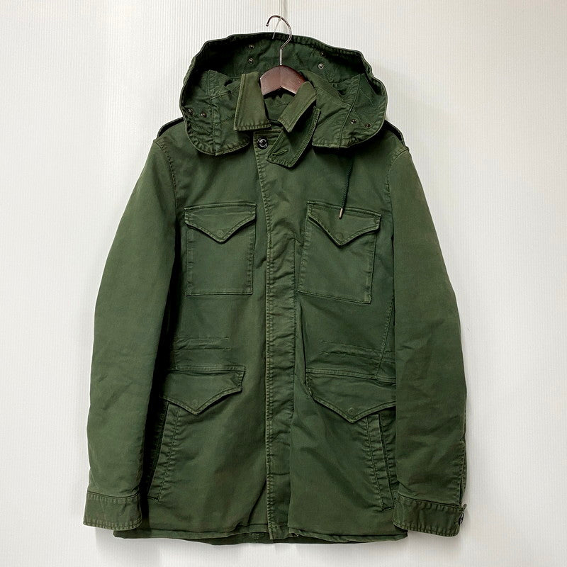 【中古品】【メンズ】 1piu1uguale3 ウノピュウノウグァーレトレ × LEON レオン M-43 JACKET MRB052 ジャケット アウター 140-250706-as-14-izu サイズ：VI カラー：グリーン 万代Net店