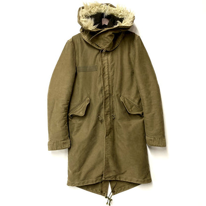 【中古品】【メンズ】 AKM エイケイエム BOA LINER M-51 COLD WEATHER MODS COAT B101 ボアライナー コールドウェザー モッズコート アウター 140-250706-as-15-izu サイズ：L カラー：カーキ系 万代Net店