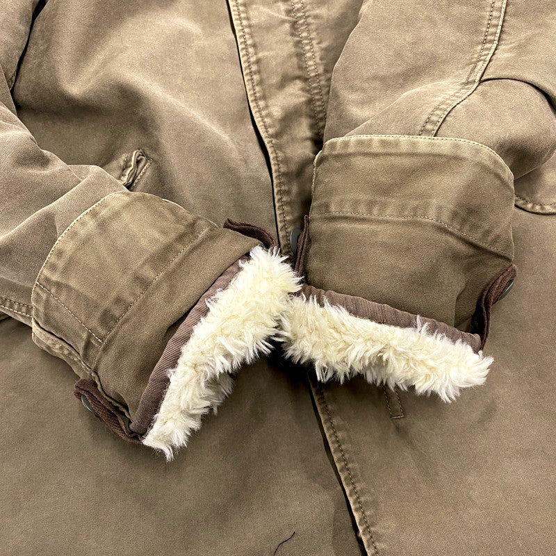 【中古品】【メンズ】 AKM エイケイエム BOA LINER M-51 COLD WEATHER MODS COAT B101 ボアライナー コールドウェザー モッズコート アウター 140-250706-as-15-izu サイズ：L カラー：カーキ系 万代Net店
