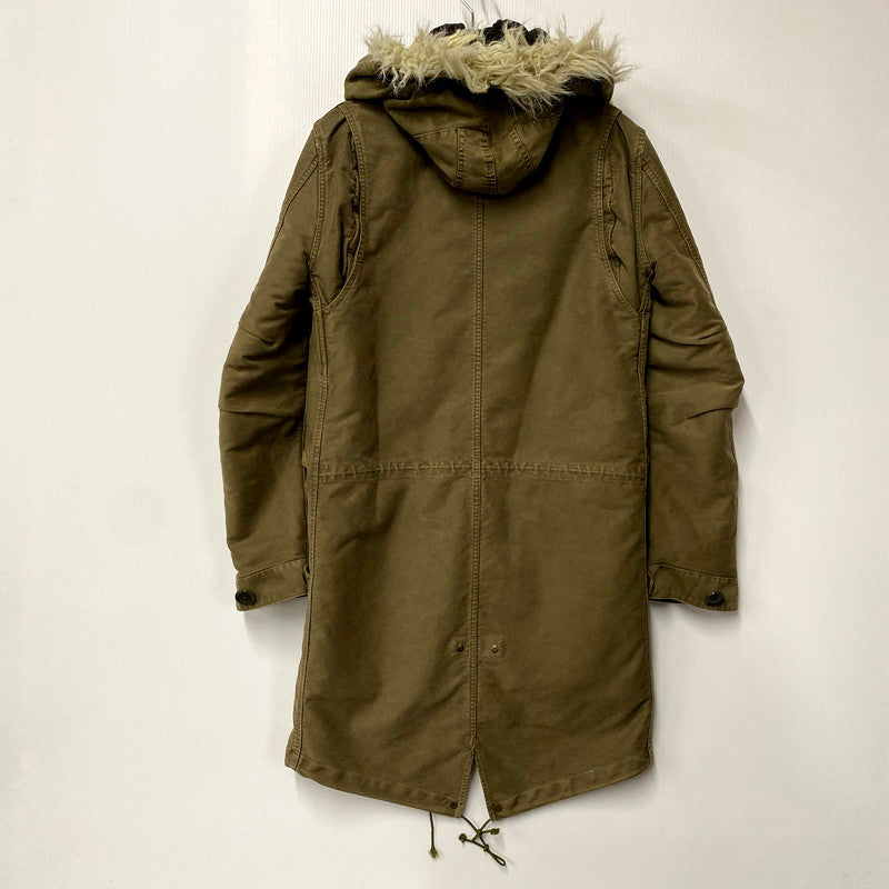 【中古品】【メンズ】 AKM エイケイエム BOA LINER M-51 COLD WEATHER MODS COAT B101 ボアライナー コールドウェザー モッズコート アウター 140-250706-as-15-izu サイズ：L カラー：カーキ系 万代Net店