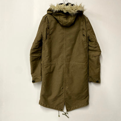 【中古品】【メンズ】 AKM エイケイエム BOA LINER M-51 COLD WEATHER MODS COAT B101 ボアライナー コールドウェザー モッズコート アウター 140-250706-as-15-izu サイズ：L カラー：カーキ系 万代Net店