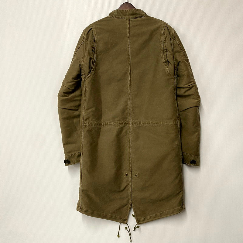 【中古品】【メンズ】 AKM エイケイエム BOA LINER M-51 COLD WEATHER MODS COAT B101 ボアライナー コールドウェザー モッズコート アウター 140-250706-as-15-izu サイズ：L カラー：カーキ系 万代Net店