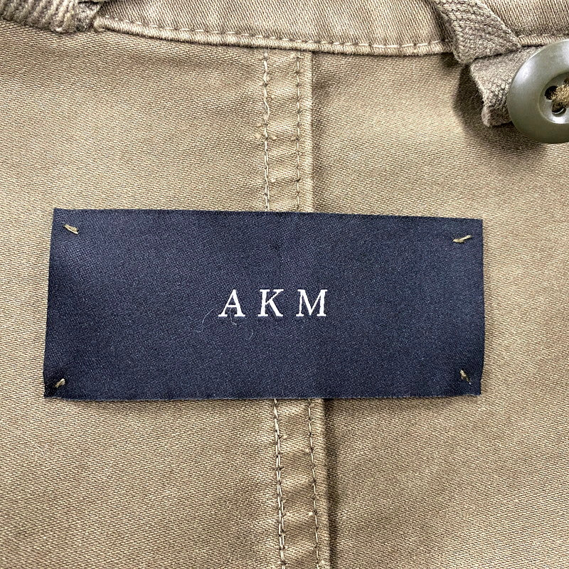 【中古品】【メンズ】 AKM エイケイエム BOA LINER M-51 COLD WEATHER MODS COAT B101 ボアライナー コールドウェザー モッズコート アウター 140-250706-as-15-izu サイズ：L カラー：カーキ系 万代Net店