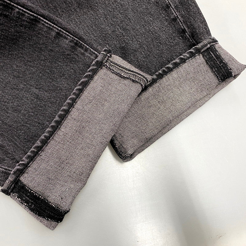 【中古美品】【メンズ】 Levi's リーバイス × UNDERCOVER アンダーカバー BIG-E BAGGY JEANS 001YZ-0000 バギー ジーンズ パンツ ボトムス 151-250706-as-10-izu サイズ：28×32 カラー：ブラック 万代Net店