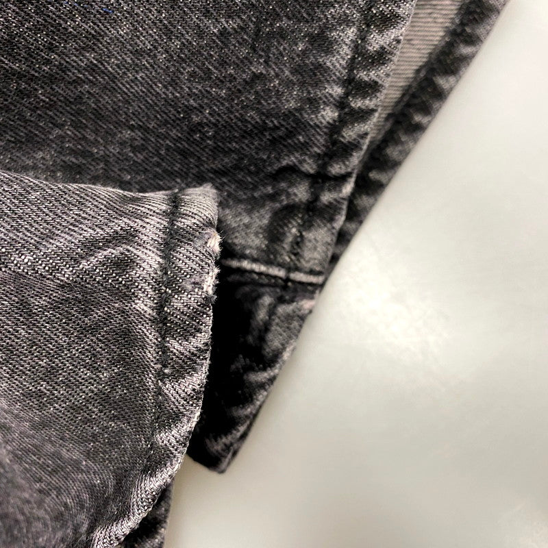 【中古美品】【メンズ】 Levi's リーバイス × UNDERCOVER アンダーカバー BIG-E BAGGY JEANS 001YZ-0000 バギー ジーンズ パンツ ボトムス 151-250706-as-10-izu サイズ：28×32 カラー：ブラック 万代Net店