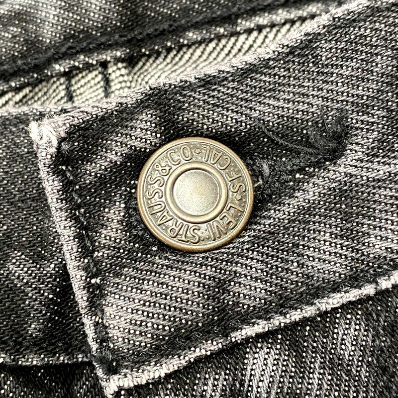 【中古美品】【メンズ】 Levi's リーバイス × UNDERCOVER アンダーカバー BIG-E BAGGY JEANS 001YZ-0000 バギー ジーンズ パンツ ボトムス 151-250706-as-10-izu サイズ：28×32 カラー：ブラック 万代Net店