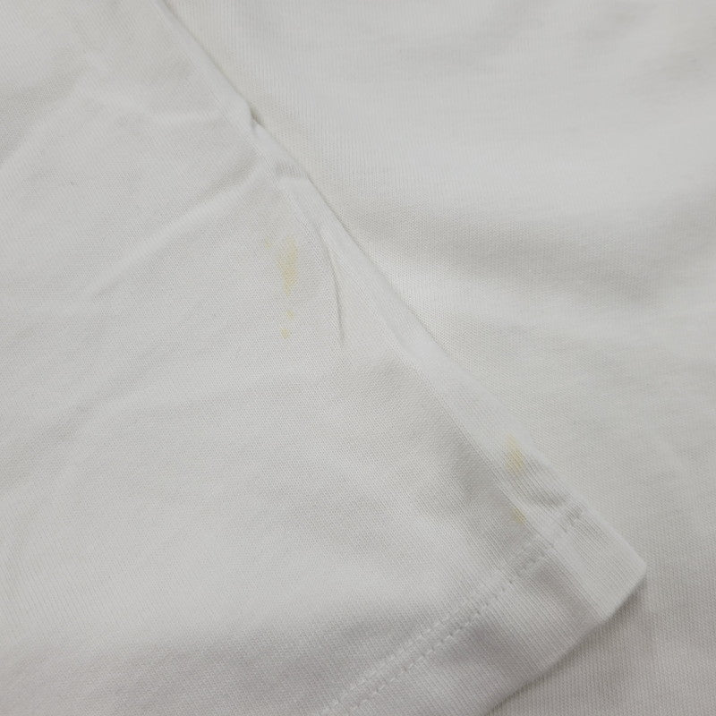 【現状渡し品】【メンズ】 MAISON KITSUNE メゾンキツネ SS POCKET TEE BM00107AT1515 ショートスリーブ ポケット Tシャツ 半袖 トップス 141-250710-as-52-izu サイズ：L カラー：ホワイト 万代Net店