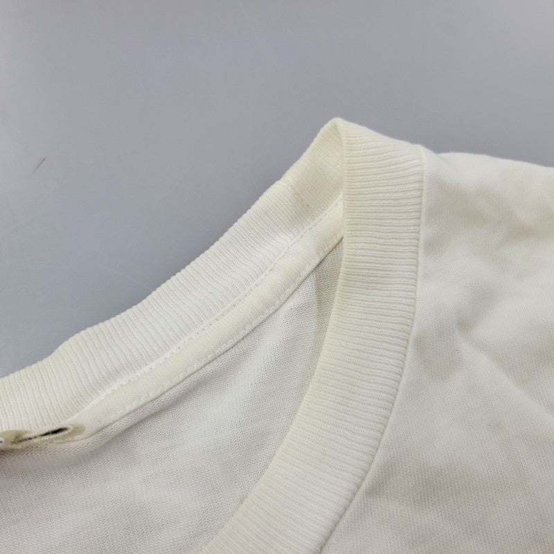 【現状渡し品】【メンズ】 MAISON KITSUNE メゾンキツネ SS POCKET TEE BM00107AT1515 ショートスリーブ ポケット Tシャツ 半袖 トップス 141-250710-as-52-izu サイズ：L カラー：ホワイト 万代Net店