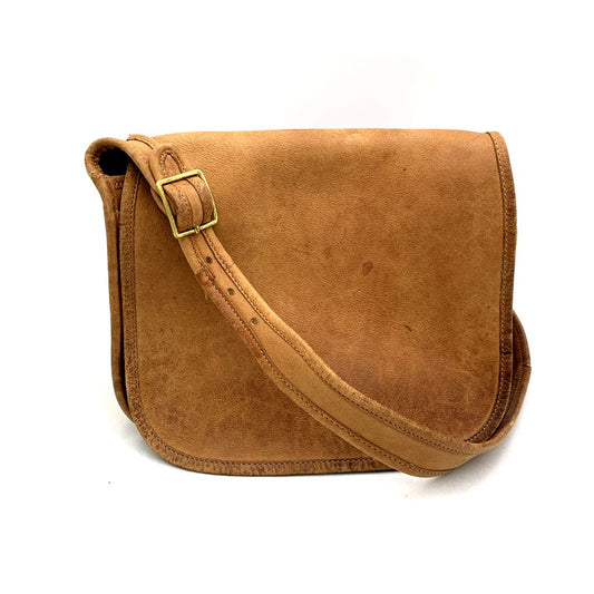 【現状渡し品】【メンズ/レディース】 OLD COACH オールド コーチ LEATHER SHOULDER BAG 122 レザー ショルダーバッグ USA製 カバン 鞄 180-250707-as-01-izu カラー：ブラウン 万代Net店