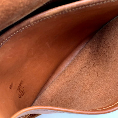 【現状渡し品】【メンズ/レディース】 OLD COACH オールド コーチ LEATHER SHOULDER BAG 122 レザー ショルダーバッグ USA製 カバン 鞄 180-250707-as-01-izu カラー：ブラウン 万代Net店