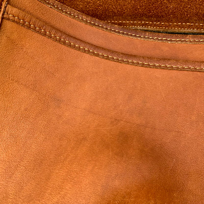 【現状渡し品】【メンズ/レディース】 OLD COACH オールド コーチ LEATHER SHOULDER BAG 122 レザー ショルダーバッグ USA製 カバン 鞄 180-250707-as-01-izu カラー：ブラウン 万代Net店