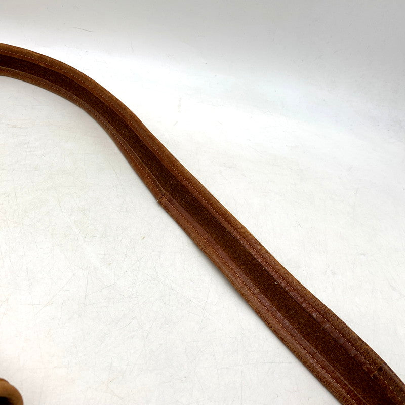 【現状渡し品】【メンズ/レディース】 OLD COACH オールド コーチ LEATHER SHOULDER BAG 122 レザー ショルダーバッグ USA製 カバン 鞄 180-250707-as-01-izu カラー：ブラウン 万代Net店