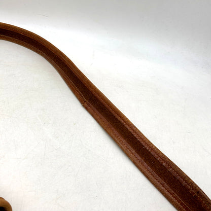 【現状渡し品】【メンズ/レディース】 OLD COACH オールド コーチ LEATHER SHOULDER BAG 122 レザー ショルダーバッグ USA製 カバン 鞄 180-250707-as-01-izu カラー：ブラウン 万代Net店