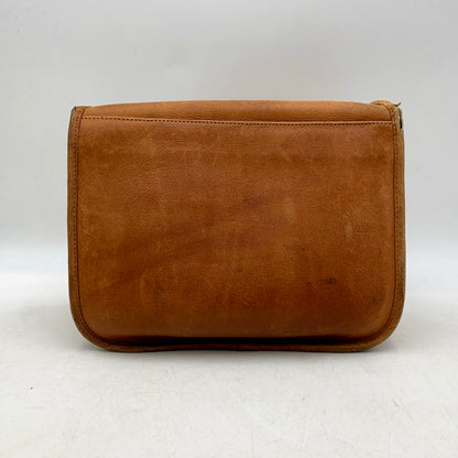 【現状渡し品】【メンズ/レディース】 OLD COACH オールド コーチ LEATHER SHOULDER BAG 122 レザー ショルダーバッグ USA製 カバン 鞄 180-250707-as-01-izu カラー：ブラウン 万代Net店