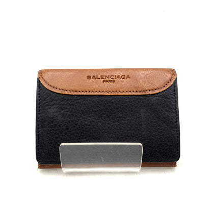 【中古品】 OLD BALENCIAGA オールド バレンシアガ LEATHER CARD CASE レザー カードケース 183-250712-rk-17-izu カラー：ブラック×ブラウン 万代Net店