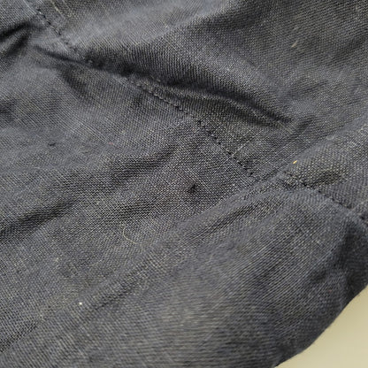【中古品】【メンズ】 GIZ LACE LINEN SHIRT JUM4404 リネン シャツ トップス 140-250710-as-49-izu サイズ：2 カラー：ネイビー 万代Net店