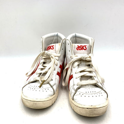 【現状渡し品】asics アシックス 1193A182 GEL-PTG ゲルピーティージー スニーカー 靴 ハイカット 166-250712-rk-19-izu サイズ：24.5cm カラー：ホワイト×レッド 万代Net店